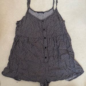 Brandy flower romper